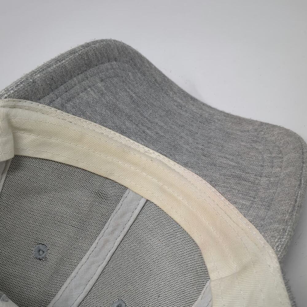 Garage Baseball Cap Gray One Size Heathered Jersey Knit Slideback Adjustable Hat - Picture 8 of 9
